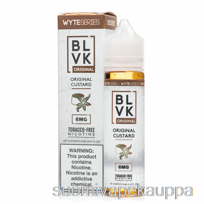 Vape Suomi Alkuperäinen Vaniljakastike - Blvk - 60ml 3mg